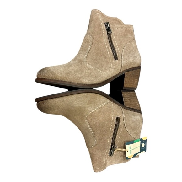 Earth Origins Women’s West Ralston Suede Ankle Boots Size 8 Water Resistant - Picture 3 of 10